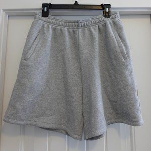 Jase High Rise Grey Cotton Shorts Size XL